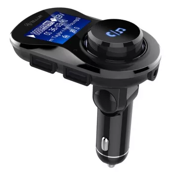 Transmissor FM Tellur FMT-B3 com jack de 3,5 mm e alimentação USB