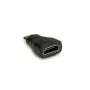 Value adaptador HDMI HDMI - HDMI Mini - F/M - preto - ficha HDMI Mini - HDMI tipo A - conector fêmea HDMI (12.99.3152)