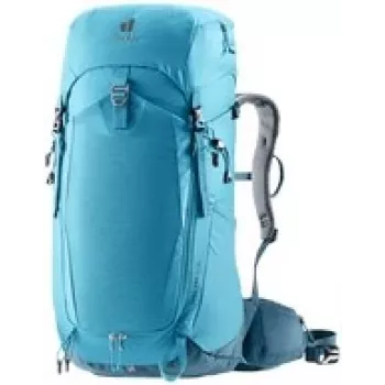 Mochila DEUTER Trail Pro 34 SL – mochila de caminhada mulher 34 L, leve e resistente, lagoon-atlantic