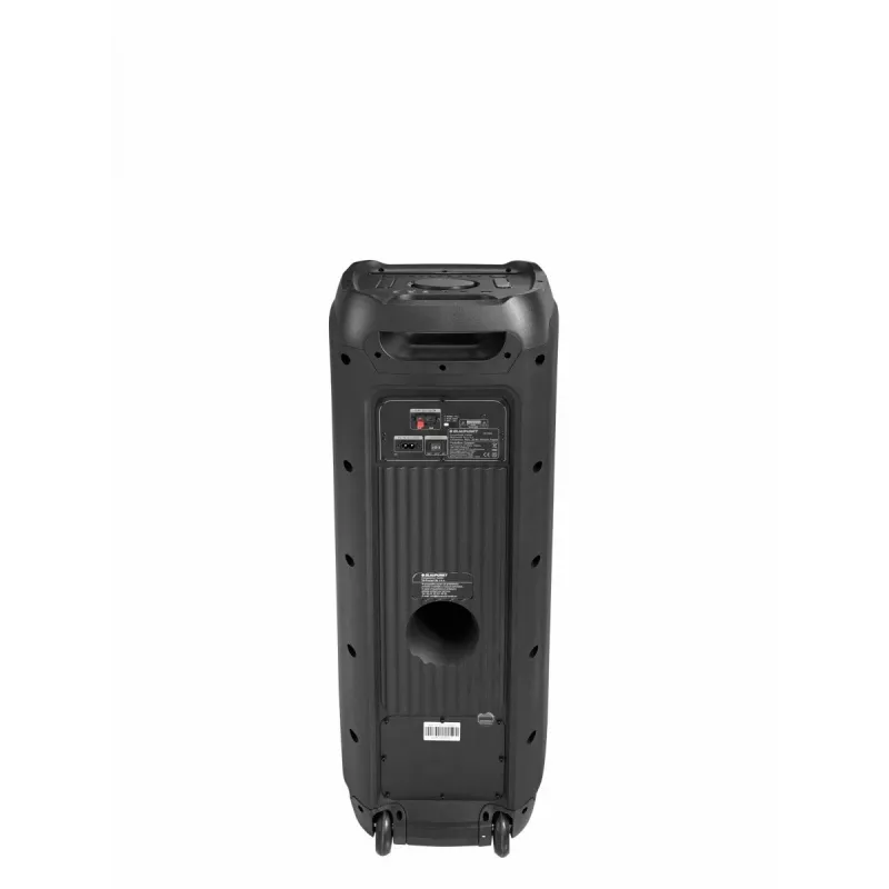 Sistema de karaoke Blaupunkt PB10DB 1000W microfone com fio indicador LED