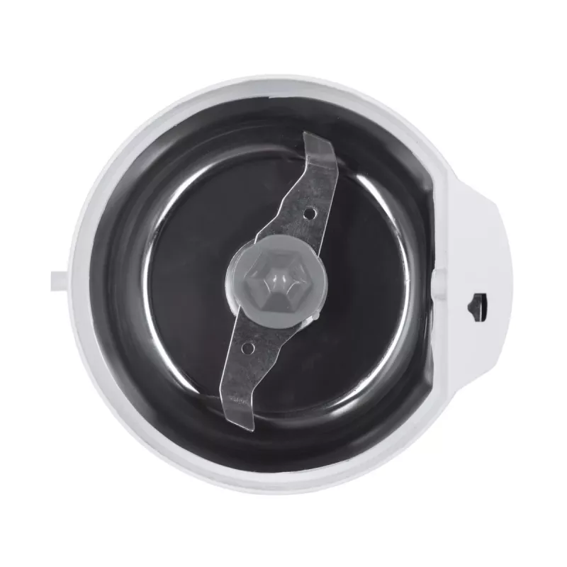 Moinho de café elétrico com lâminas ESPERANZA EKC001W — 160 W, capacidade 50 g, lâminas de aço inoxidável, branco translúcido
