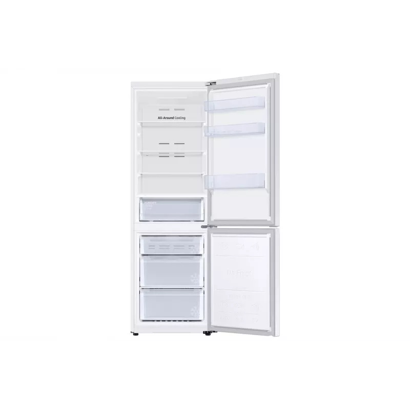 Frigorífico Samsung RB34C670EWW/EF, altura 185,3 cm, 344 l, classe energética E, congelador 114 l, frigorífico 230 l