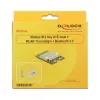 Placa de rede DeLOCK 95254 WLAN Bluetooth 433,3 Mbit/s