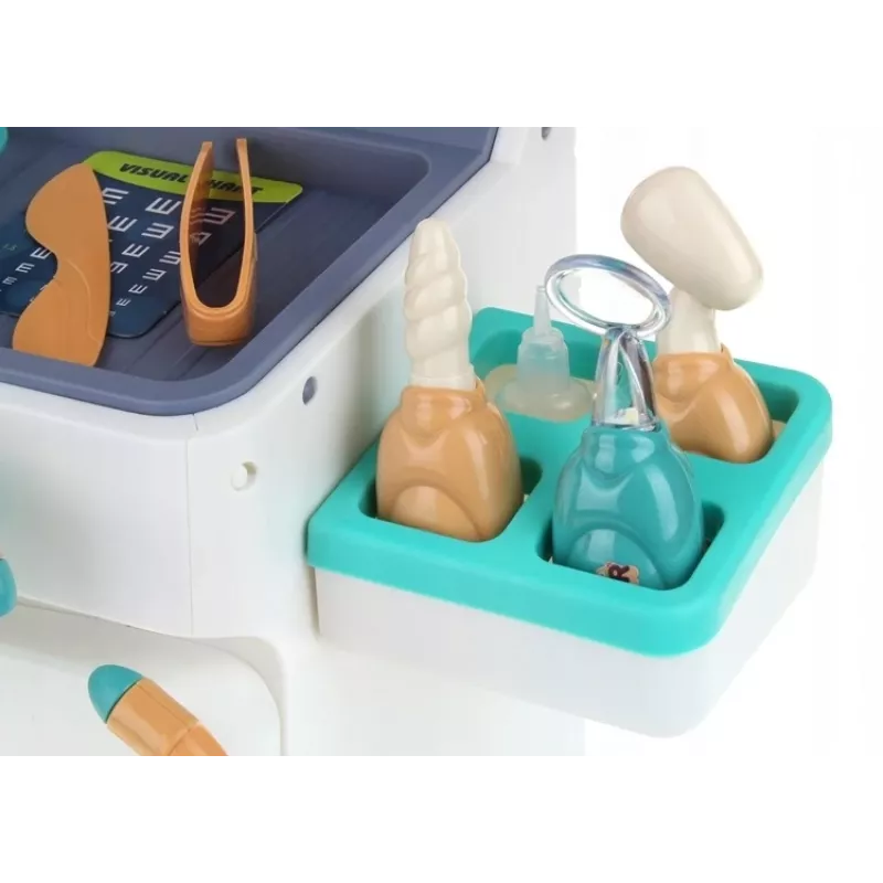 Extralink Toys conjunto de médico interativo, carrinho médico grande brinquedo