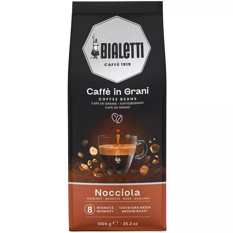 Grãos de café com avelã Bialetti Esperto Grani 1 kg