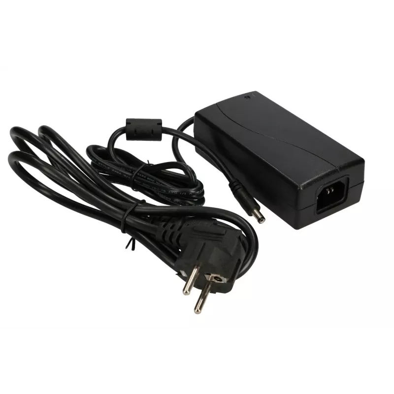 Fonte de alimentação 24V 96W (4A) com ficha oca 5,5×2,1 mm, Extralink, adaptador PoE interior
