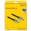 Cabo HDMI Delock Ultra High Speed 48 Gbps 8K 60 Hz cinzento 2 m certificado