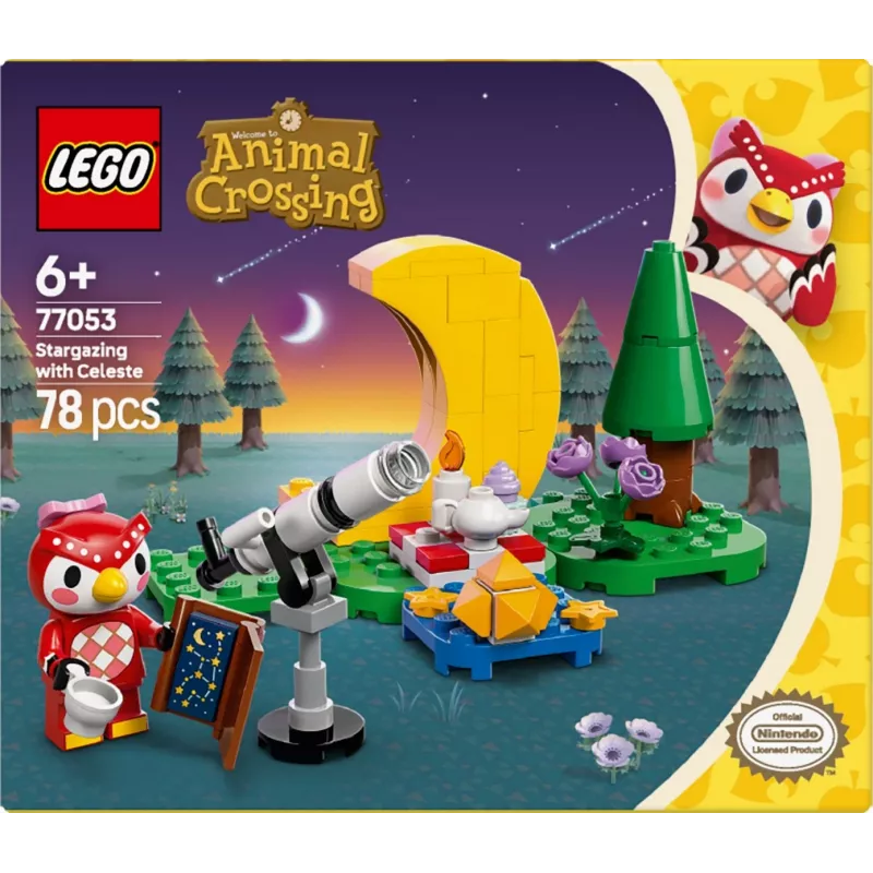 LEGO Animal Crossing Observação de estrelas com a Eufemia conjunto 77053