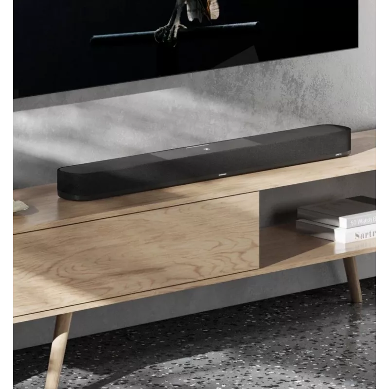 Barra de som Sennheiser AMBEO Soundbar Plus SB02 — 500 W, 9 altifalantes, 2× HDMI 2.0, HDMI eARC, Wi‑Fi, Bluetooth