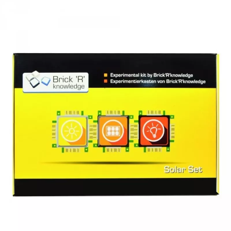 Conjunto solar ALLNET 133574 preto acessório para placa de desenvolvimento