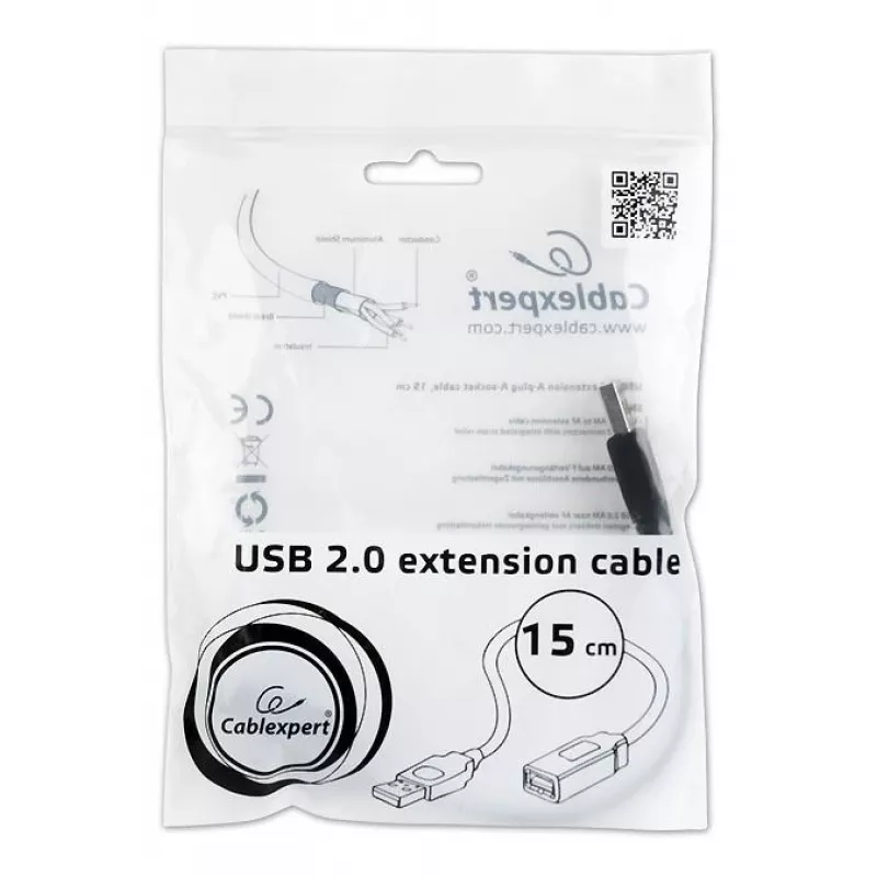 CABO DE EXTENSÃO USB2 AM-AF/CCP-USB2-AMAF-0.15M GEMBIRD