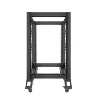 Rack aberto Lanberg 19 18u 600x800 preto Lanberg