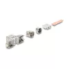 Módulo Keystone RJ45 conector fêmea Cat.6A DELOCK 90798 — ligação LSA