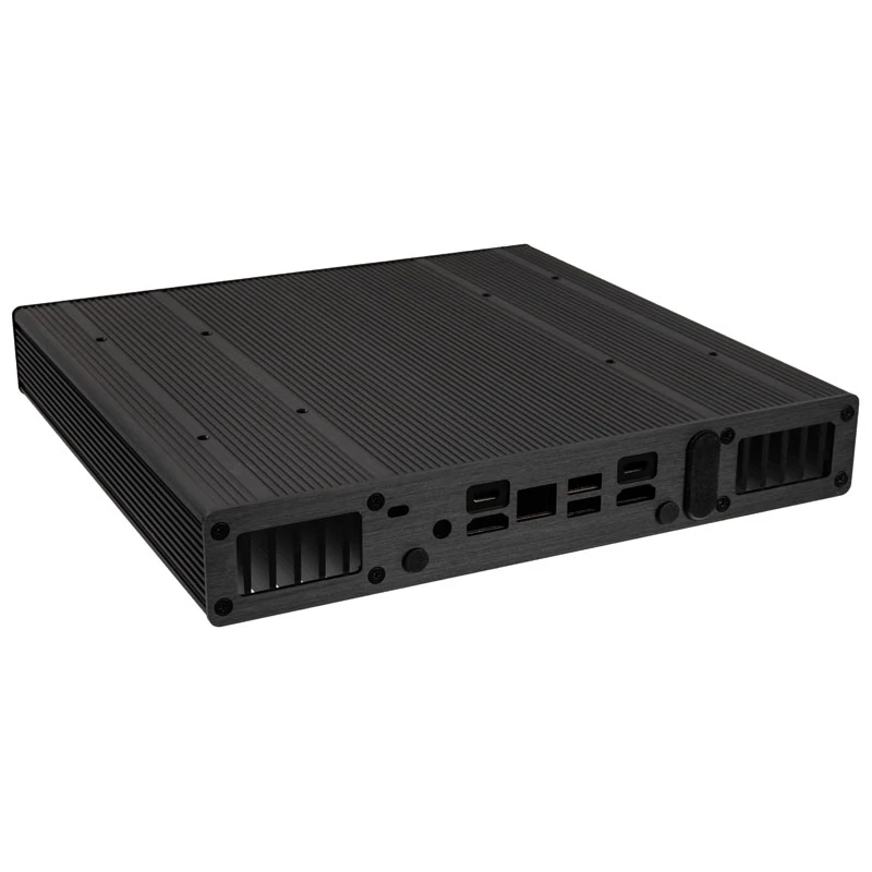 Caixa de computador Akasa Plato caixa UCFF, OEM, preta