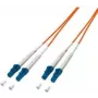 Cabo de fibra ótica Lightwin LDP-50 LC-LC 1.0 1 m laranja (LDP-50 LC-LC 1.0)