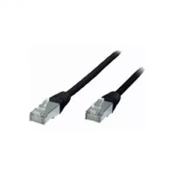 ShiverPeaks cabo de rede TP Cat.5e F/UTP STP preto 0,25 m – cabo – rede