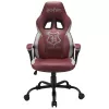 Cadeira de escritório Subsonic SA5642-H1 assento acolchoado encosto acolchoado castanho branco