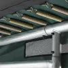 Trampolim de superfície Salta Premium Ground Combo 251 cm verde — redondo, 54 molas, máx. 120 kg, rede de segurança