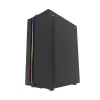 Caixa de computador Darkflash DK151 LED (preto) + 3 ventoinhas RGB