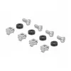 Caixa de fusão de fibra ótica DeLOCK 66998 preto metal 482x220x44mm