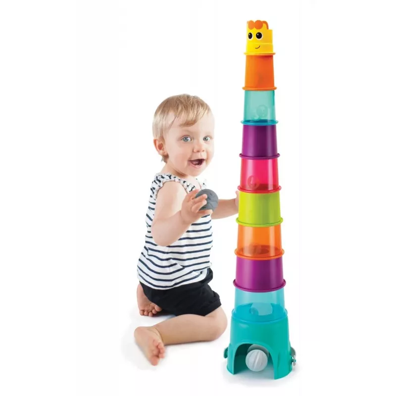 Torre girafa multifuncional XL da B-kids modelo 1164702NN, altura 120 cm, torre de jogo e atividade