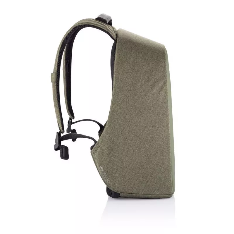Mochila casual XD-Design Bobby Hero Small verde em pele PU