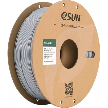 EPLA 1,75mm PRATEADO 1kg ESUN FILAMENTO 3D (ePLAP175S1)