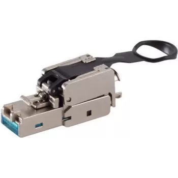 Conector de rede ShiverPeaks S/CONN 08-51004 Cat 6A sem ferramentas EasyPull STP