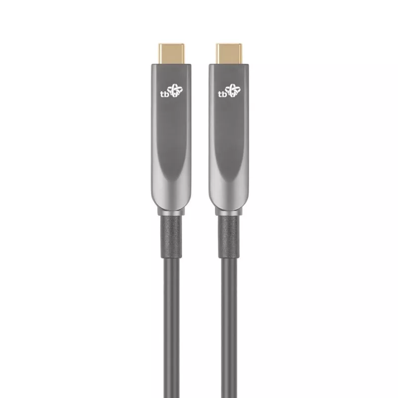 Cabo de vídeo híbrido USB-C TB AKTBXIACCOP500B 4K, 5 m de comprimento