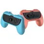 Pega para comando Subsonic Joy-Cons pega confortável Switch e Switch 2 rosa turquesa