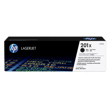 HP 201X High Yield cartucho de toner original LaserJet preto, 2800 páginas, preto, 1 unid.