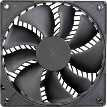 Ventoinha de caixa SilverStone Air Penetrator 120i Pro 120mm - Preto