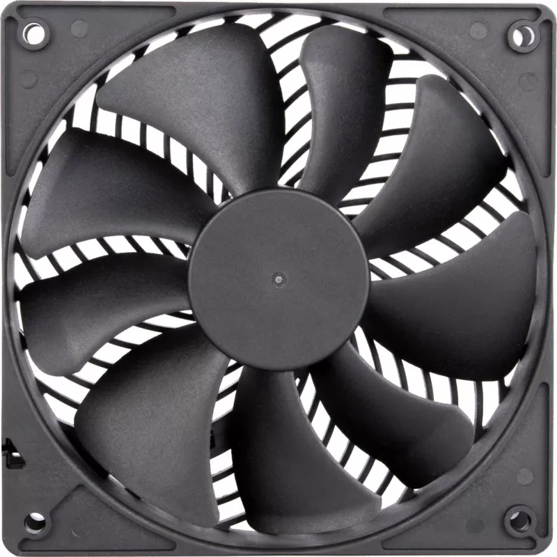 Ventoinha de caixa SilverStone Air Penetrator 120i Pro 120mm - Preto
