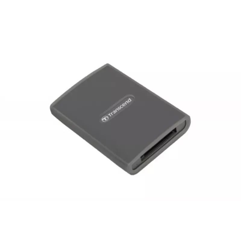 Transcend RDE2 Leitor de cartões USB 3.2 Gen 2 Type-C Cinzento