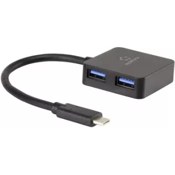Hub de interfaces Renkforce RF-3754006 USB 3.2 Gen 1 (3.1 Gen 1) Type-A 5000 Mbit/s preto (RF-3754006)