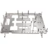 Mesa de estrutura aberta Streacom BC1 V2 prateada — suporte ATX, plataforma de teste e montagem