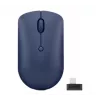 Rato ótico sem fios Lenovo 540 RF, ambidestro, 2400 DPI, recetor USB‑C 2,4 GHz, azul