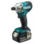 Chave de impacto sem fio Makita DTD156RTJ 2500 RPM verde