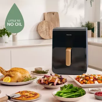 Fritadeira de ar quente Panasonic NF-CC600 6 L 1450 W preto