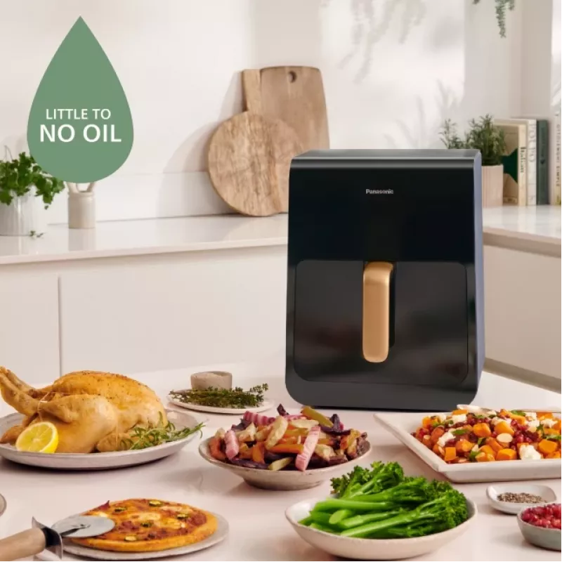 Fritadeira de ar quente Panasonic NF-CC600 6 L 1450 W preto