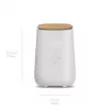 Humidificador ultrassónico Medisana AH 680, 2,6 L, branco, madeira, 24 W