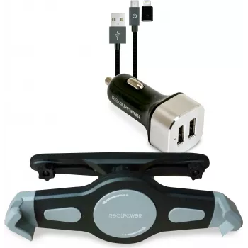 Suporte ativo RealPower Tablet Car Set 168188