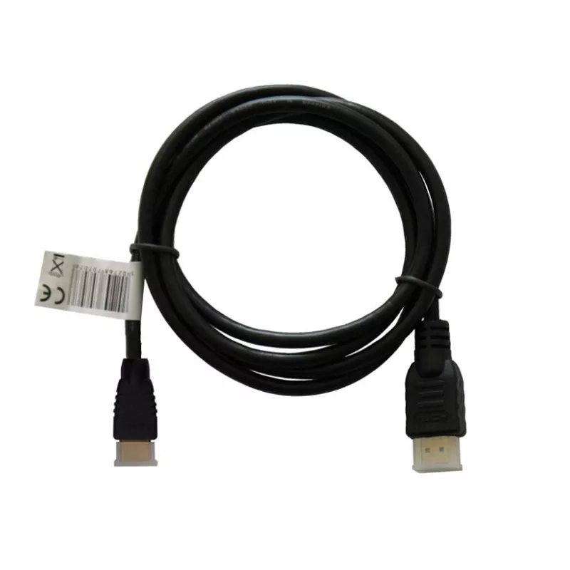 Cabo HDMI SAVIO CL-39 1 m — Type-A (macho) para Type-D Micro (macho), HDMI 1.4, 4096x2160, ARC, Ethernet, contactos dourados, preto