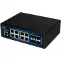 Switch PoE industrial ALLNET ALL-SGI8112PMJ 8+4 portas