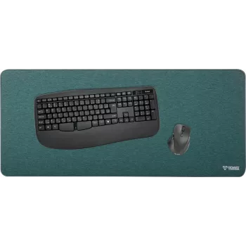 Tapete para rato e teclado YENKEE YPM 9040GN Office XXL