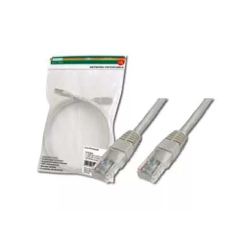Cabo de rede Digitus CAT 5e U/UTP RJ-45 RJ-45 3m cinzento