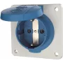 Tomada elétrica Schuko de encastrar MENNEKES Elektrotechnik GmbH & Co. KG 16A 2p+E 230V bl 11011F