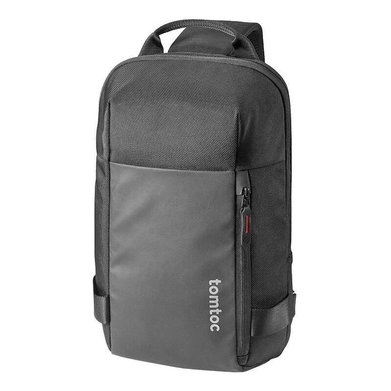 Bolsa de tiracolo Tomtoc Navigator-T24 S — preto, compacta para o dia a dia