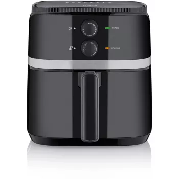 Fritadeira de ar quente Severin FR 2452 4,3 L 1500 W Preto Prateado