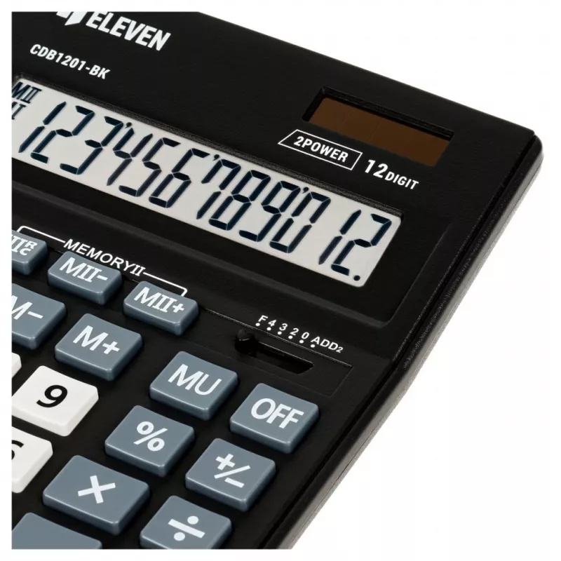 Calculadora de escritório Eleven CDB1201-BK (EU)